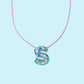 Colorful Confetti Letter Necklaces