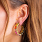 Elise Colorful Hoops