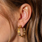 Cassie Wavy Small Hoops