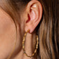 Cassie Wavy Large Hoops