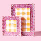 Pink Confetti Frame - Small
