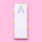 Letter List Pads A-Z
