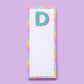 Letter List Pads A-Z