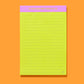 Teacher List Pad