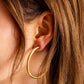 Terry Gold X-Large Hoop