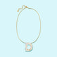 Pearl Confetti Letter Necklaces
