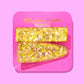 Gold Confetti Hair Clip Set