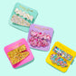 Gold Confetti Hair Clip Set