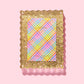 Gold Confetti Frame Medium
