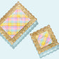 Gold Confetti Frame Medium