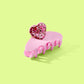 For Fun - Pink Heart Confetti Clip