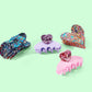 For Fun - Pink Heart Confetti Clip
