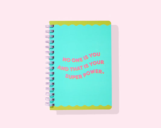 No One Is You Spiral Notebook