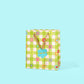 Gingham Flowers Gift Bags (3 sizes)