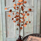 Penny Leaf Spray ~ Burnt Orange