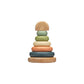 Wooden Stacking Rainbow Tower Baby Toy,