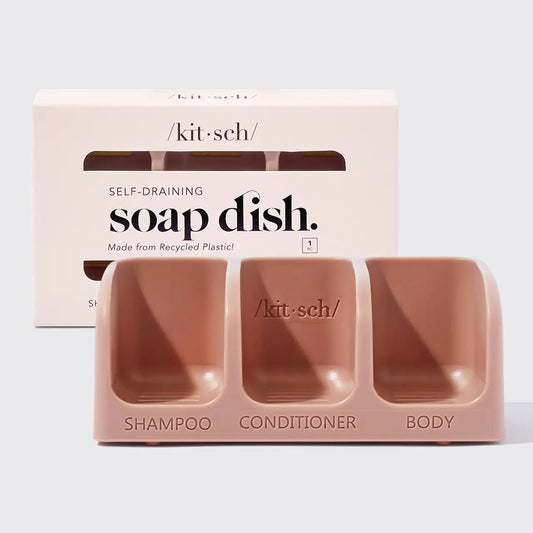 Self-Draining Soap Dish - Terracotta