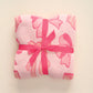 Cozy Dreams Luxe Blanket-Blushing Bows