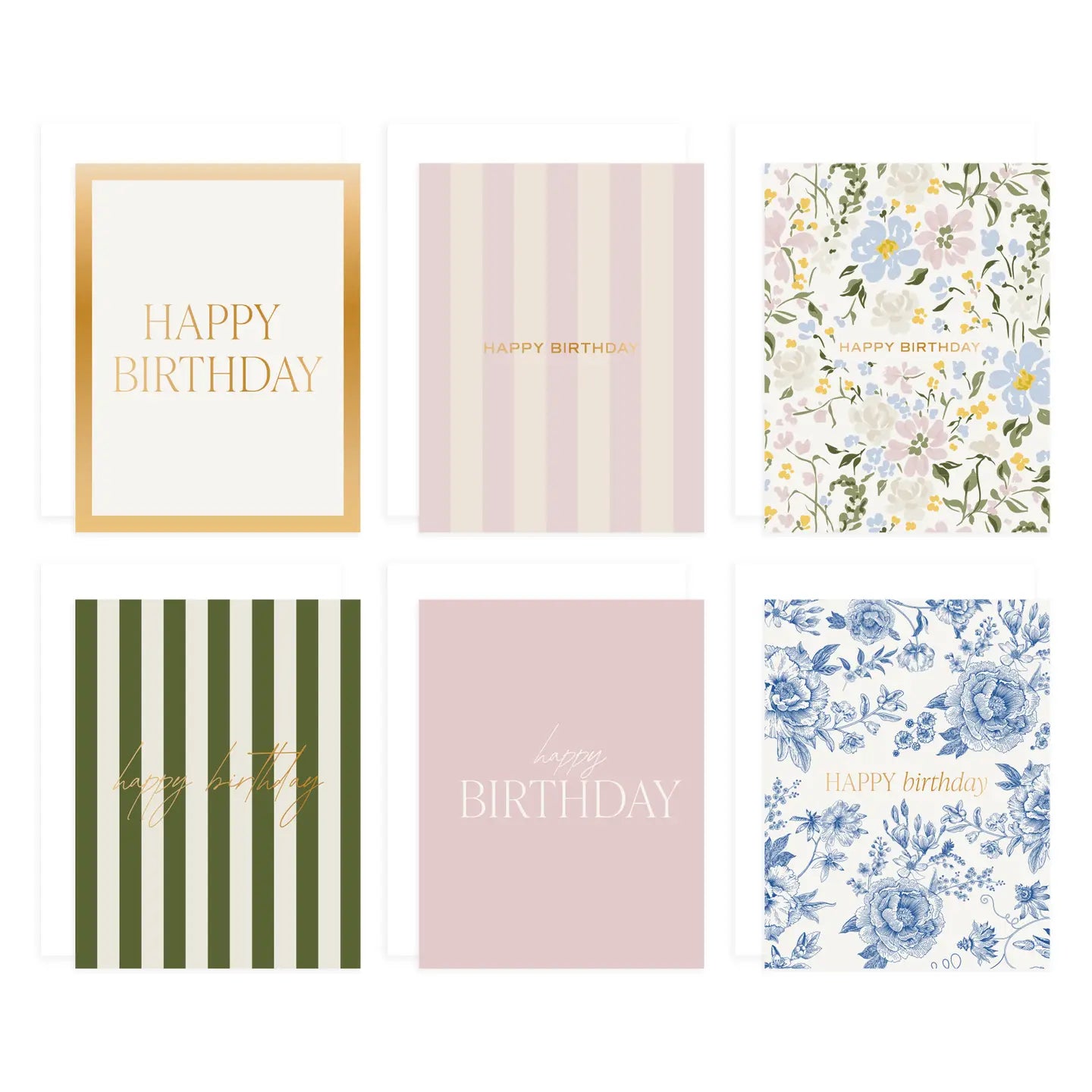 Assorted Happy Birthday Boxed Card Set - Greeting Cards