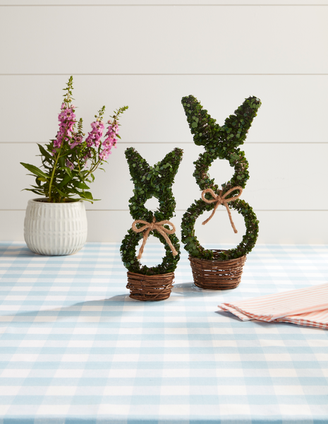 Boxwood Bunny Sitter ~ 2 Sizes to Choose From