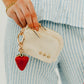 Nylon Cameron Double Zip Clippable Card Wallet