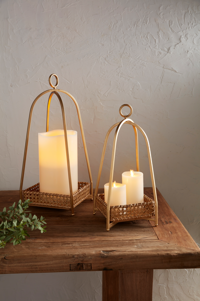 Cane Tran Lanterns ~ 2 Sizes to Choose From