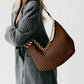 Sienna Slouchy Woven Shoulder Bag - NEW COLORS!