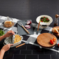 Checkered Cutting Board Set