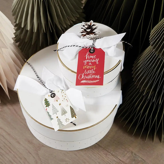 Gift Tag Book - Let It Snow