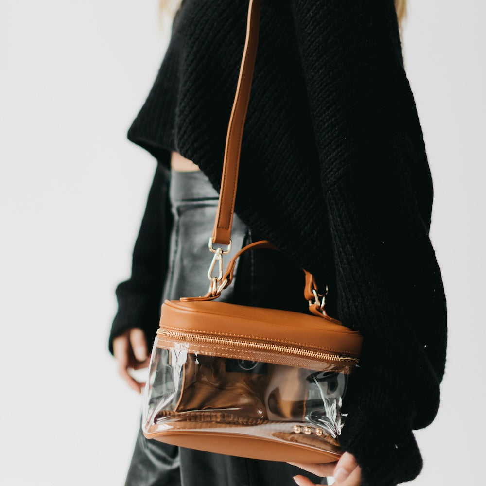 Carissa Clear Crossbody