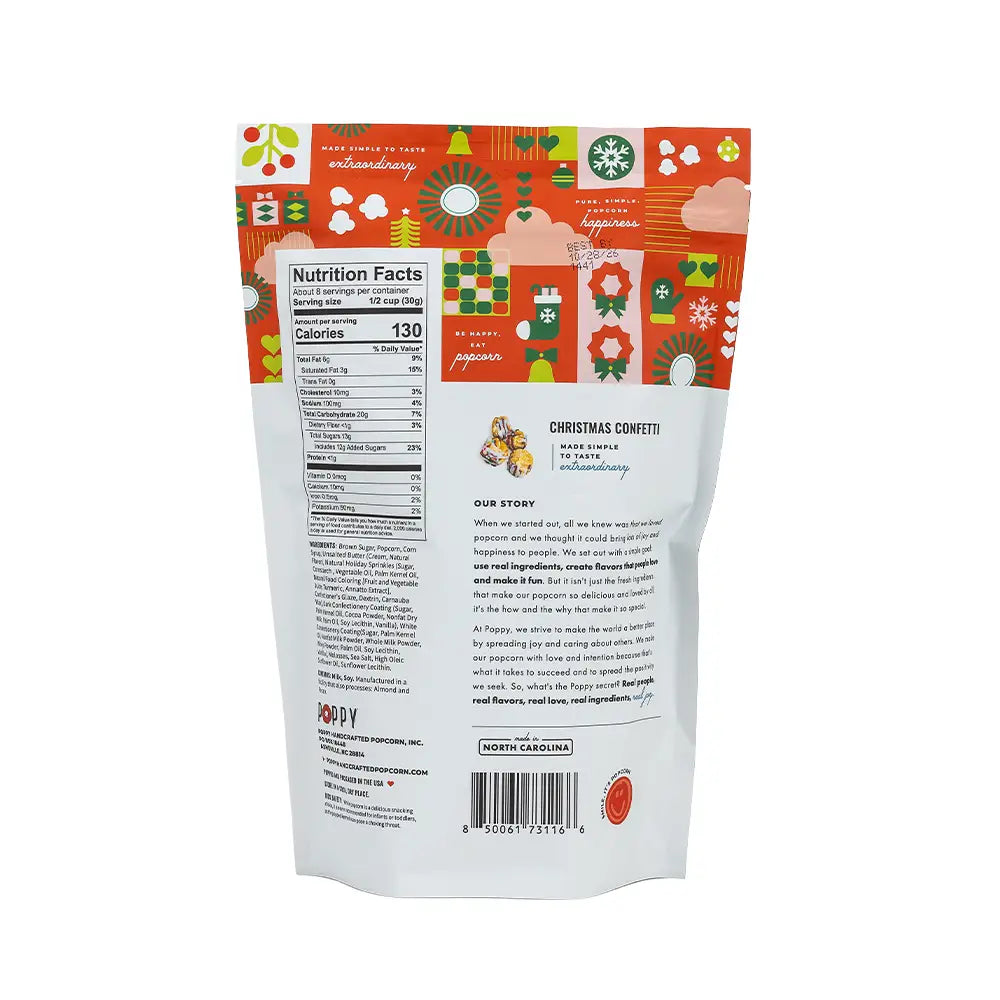 Christmas Confetti Gourmet Popcorn