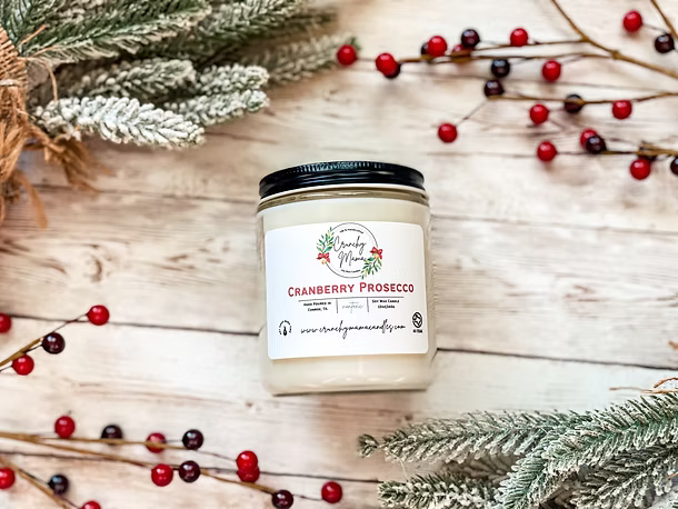 Holiday Candles ~ 5 Scents to Choose From