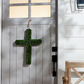 Boxwood Cross Door Hanger