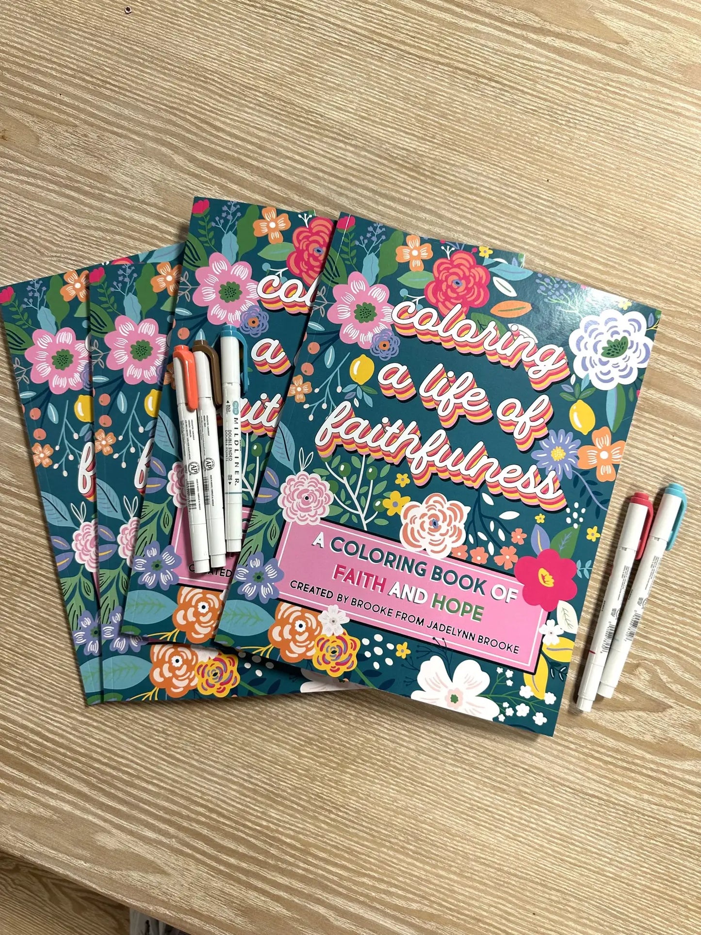 Coloring a Life of Faithfulness Coloring Book