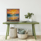 Bright Summer Sunset Ocean