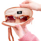 Dylan Woven Sunglass Case Wristlet