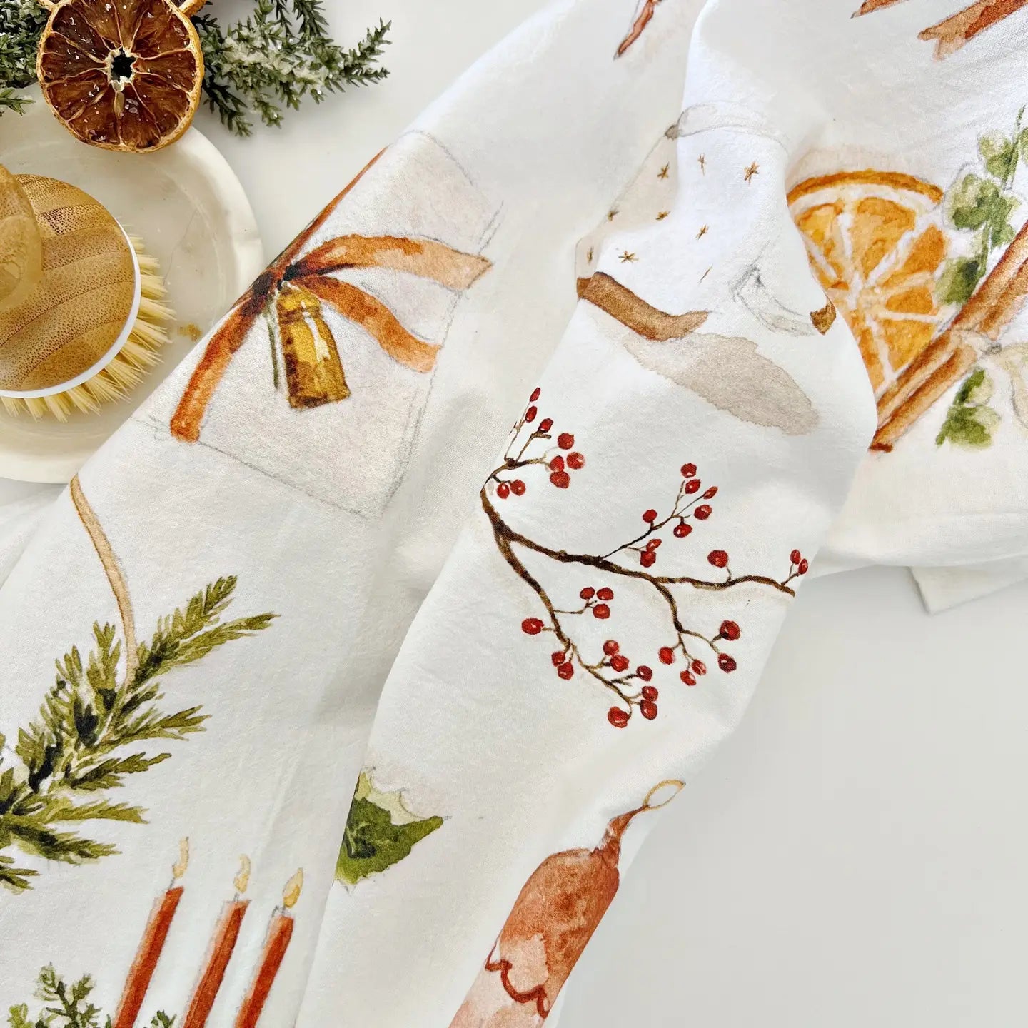 Yuletide Tea Towel