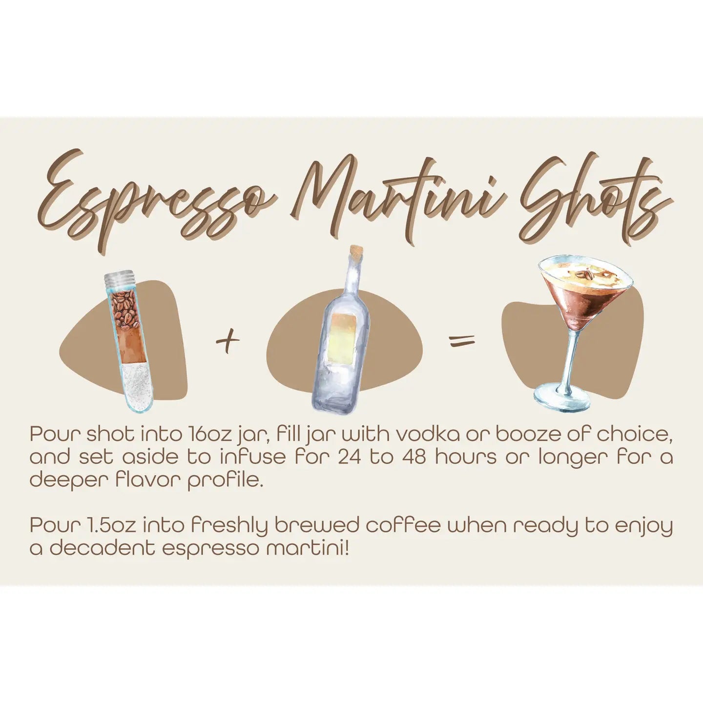 Espresso Martini Infusion Shot