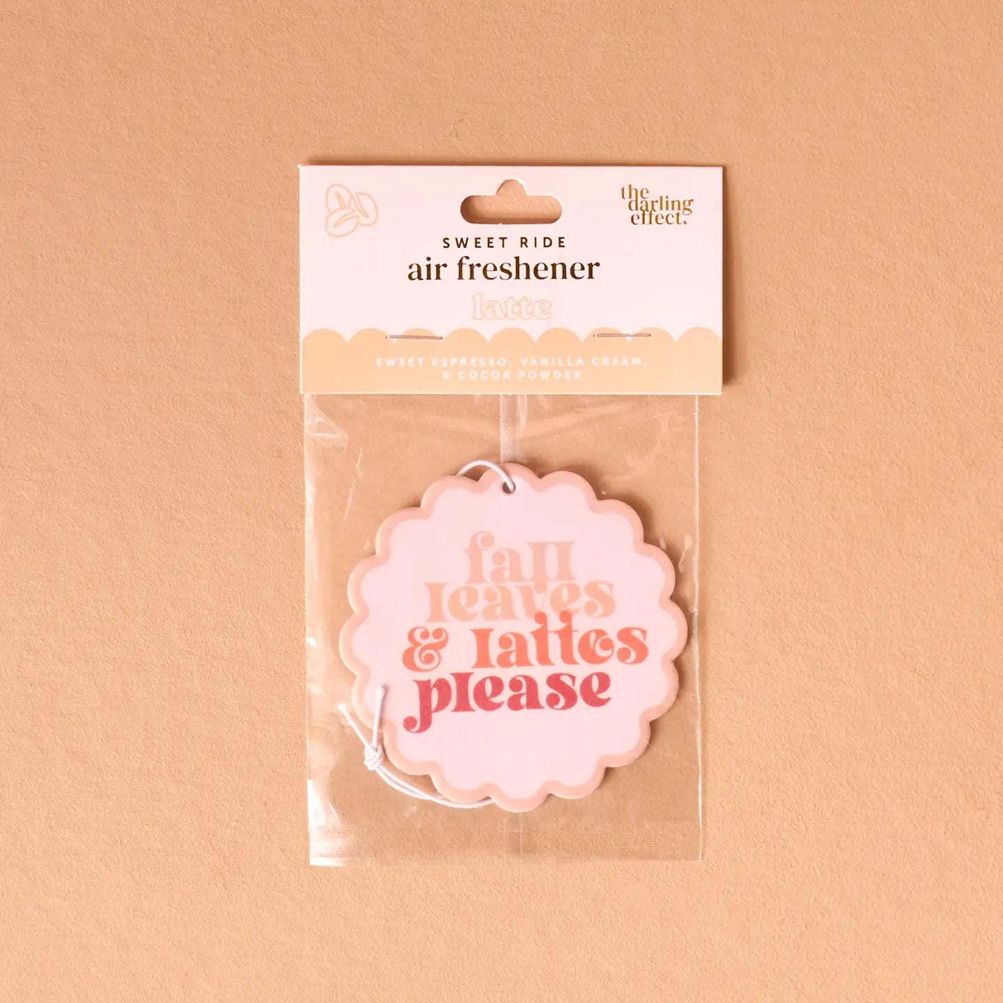 Sweet Ride Car Air Freshener-Fall Leaves & Lattes Please