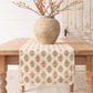 Fall Block Print Silhouette Table Runner