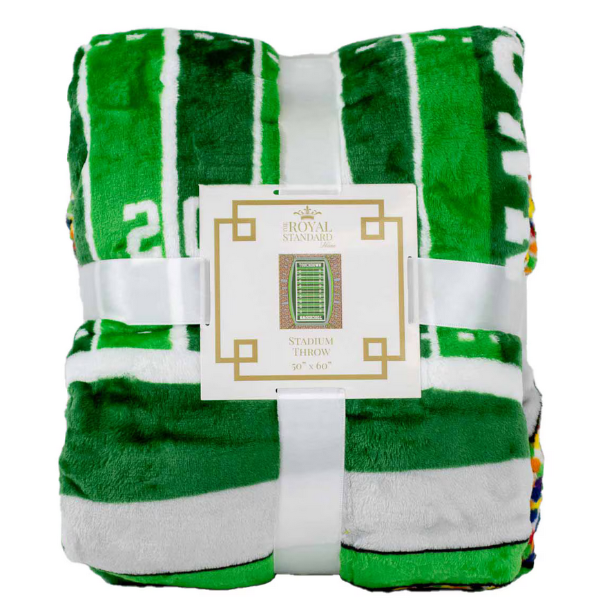 Football Stadium Throw Blanket