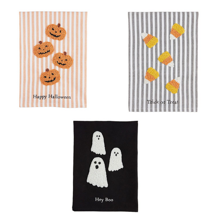 Halloween Bead Towel