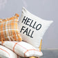 Hello Fall Square Pillow