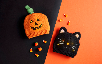 Baby Halloween Light Up Hats ~ 2 Styles to Choose From