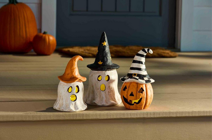 Halloween Paper Mache Lanterns ~ 3 Styles to Choose From