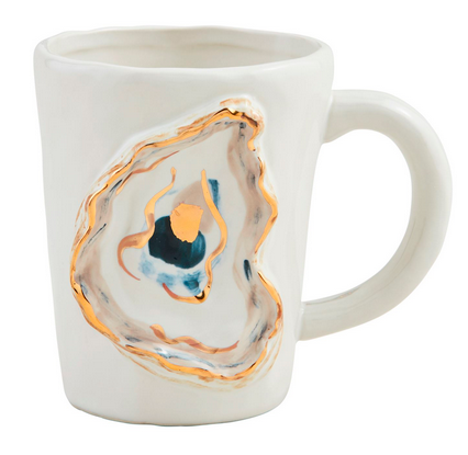 Oyster Shell Mug