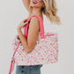 Presley Puffer Quilted Tote Bag With Pouch