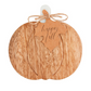 Wood & Marble Pumpkin Coaster Set