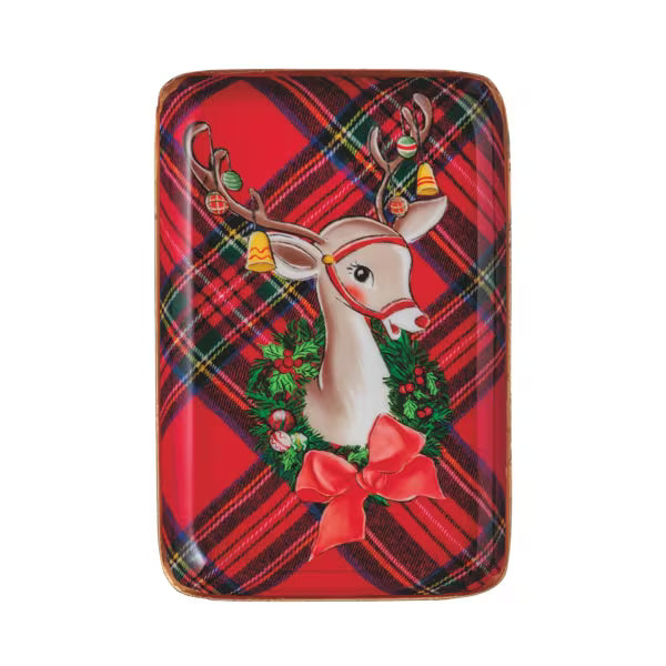 Tartan Tidbit Tray