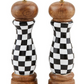 Checked Salt & Pepper Grinders